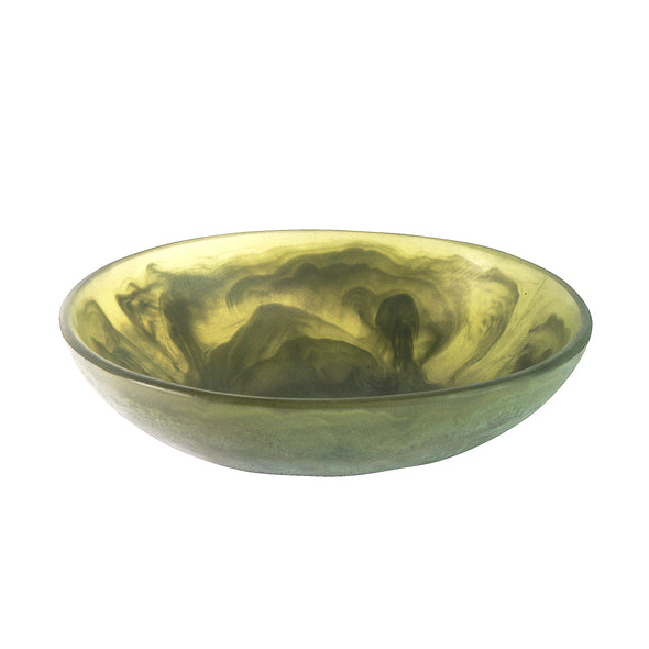 SMALL OVAL RESIN  BOWL