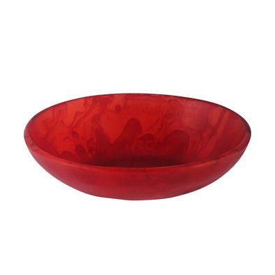 SMALL OVAL RESIN  BOWL