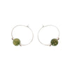 'Bodhi' Stone Earrings - Polka Luka Resin Jewellery