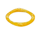 "Haiku" Single Resin Bangle - Polka Luka Resin Jewellery