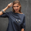 "Haiku" Single Resin Bangle - Polka Luka Resin Jewellery