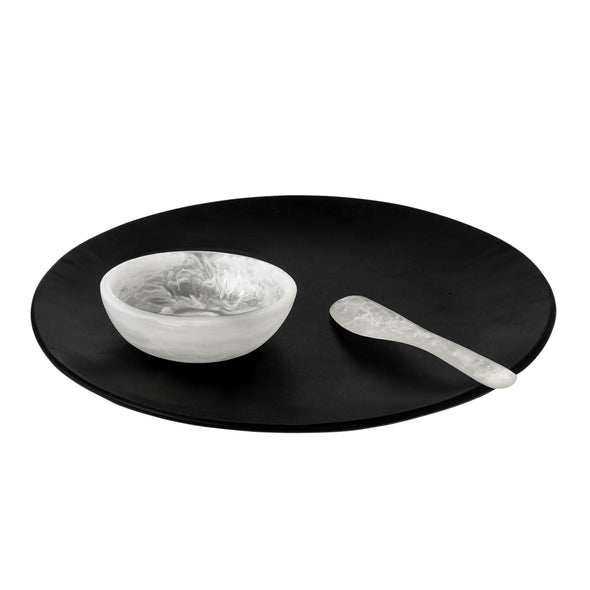 Large Serving Plate + Dip Bowl + Cheese Knife
