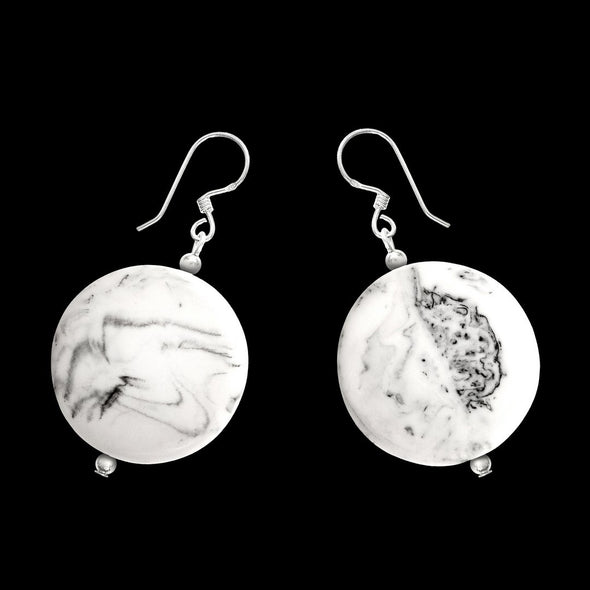'Luna' Grande Earrings - Polka Luka Resin Jewellery