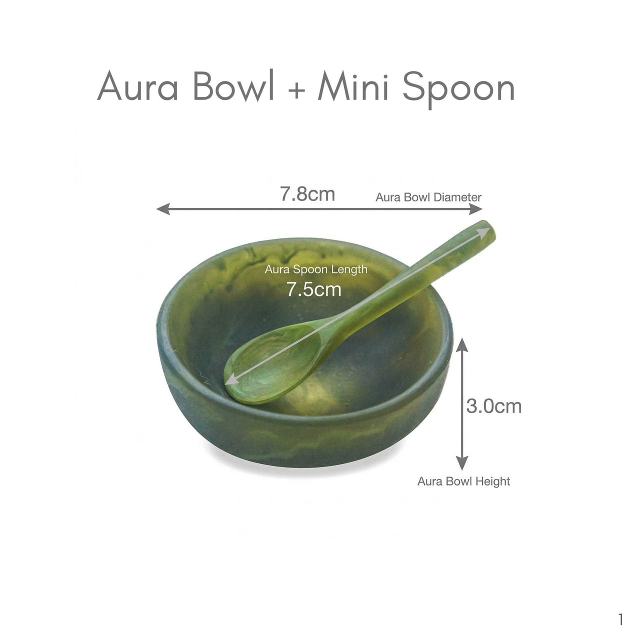 Aura Bowl + Mini Spoon