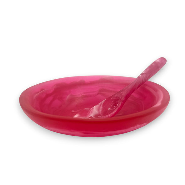 Resin 'Relish' Bowl + Spoon