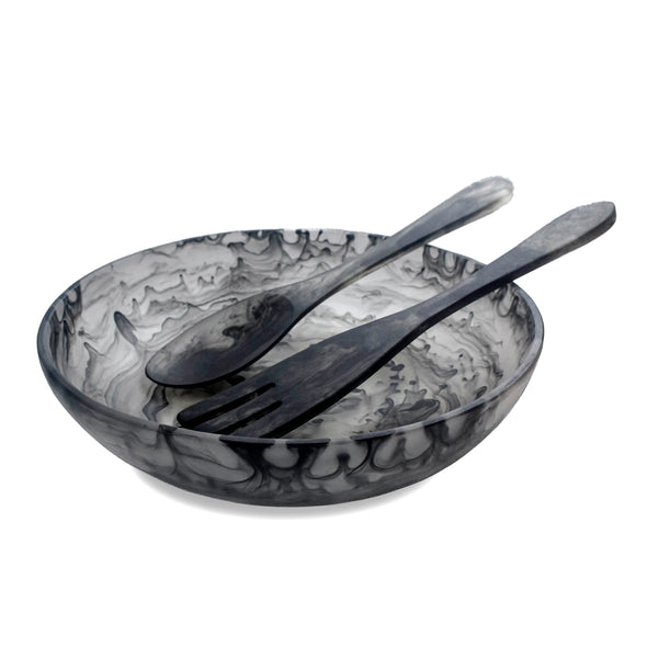 Large Luna Salad Bowl + Long Salad Servers