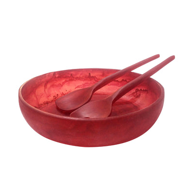 Medium Salad Bowl + Gauguin Servers