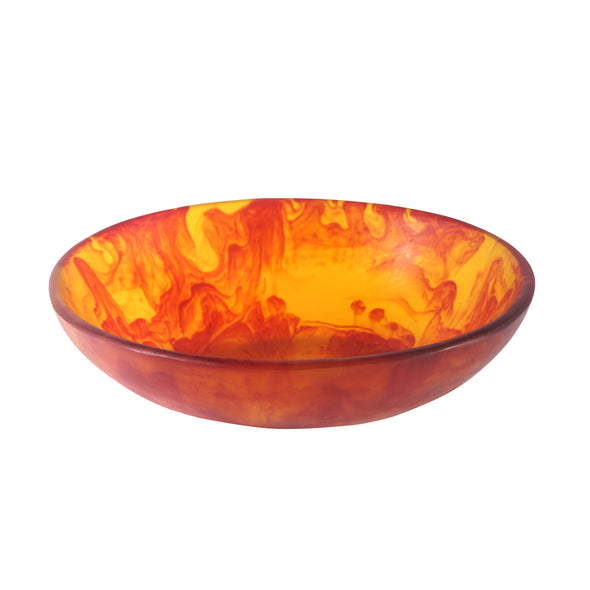 SMALL OVAL RESIN  BOWL