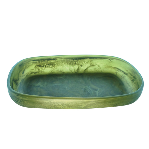 'Cezanne' Rectangular Resin Serving Bowl