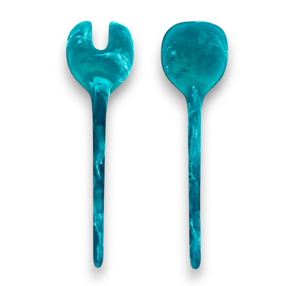 Gauguin Resin Salad Servers