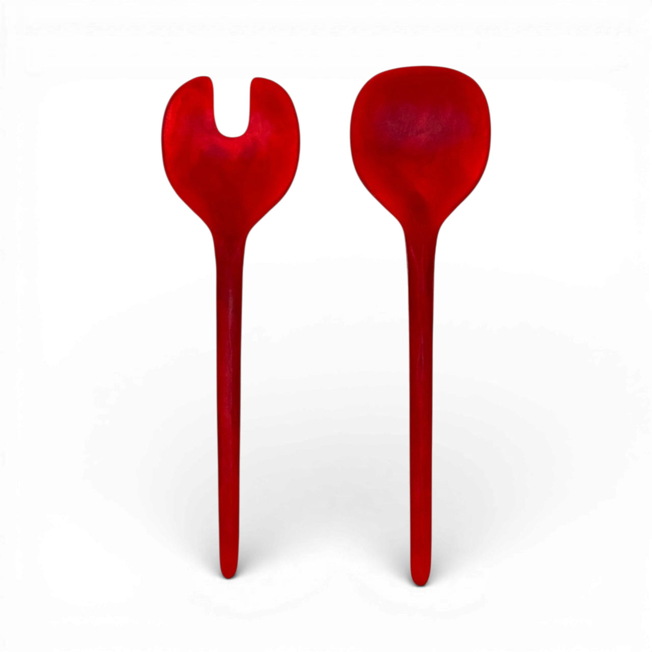 Gauguin Resin Salad Servers
