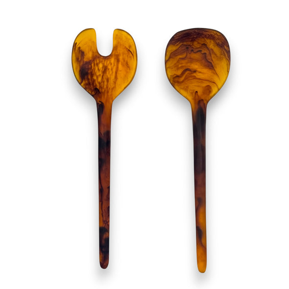 Gauguin Resin Salad Servers
