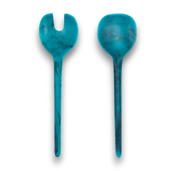 Gauguin Resin Salad Servers