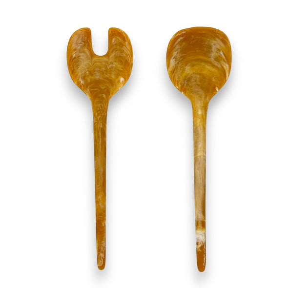Gauguin Resin Salad Servers
