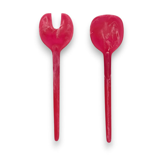 Gauguin Resin Salad Servers