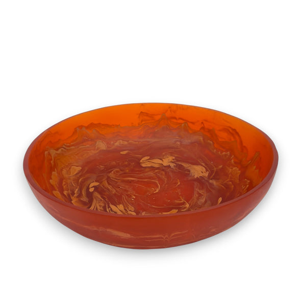 Large Luna Resin Salad Bowl