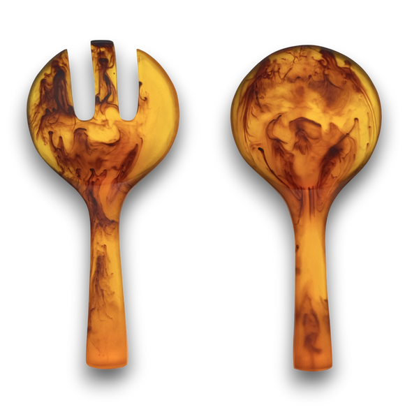 Short Resin Salad Servers