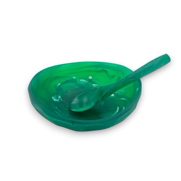 Resin 'Wabi' Bowl with Spoon