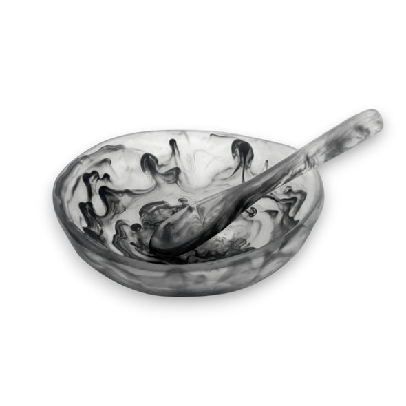 Resin 'Wabi' Bowl with Spoon