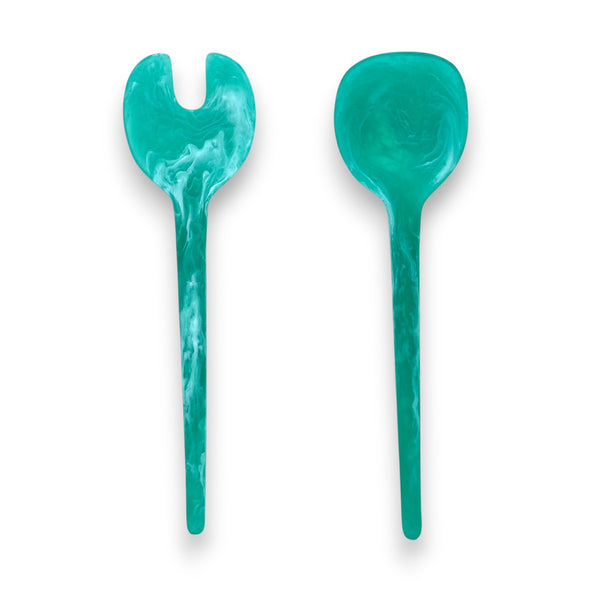 Gauguin Resin Salad Servers