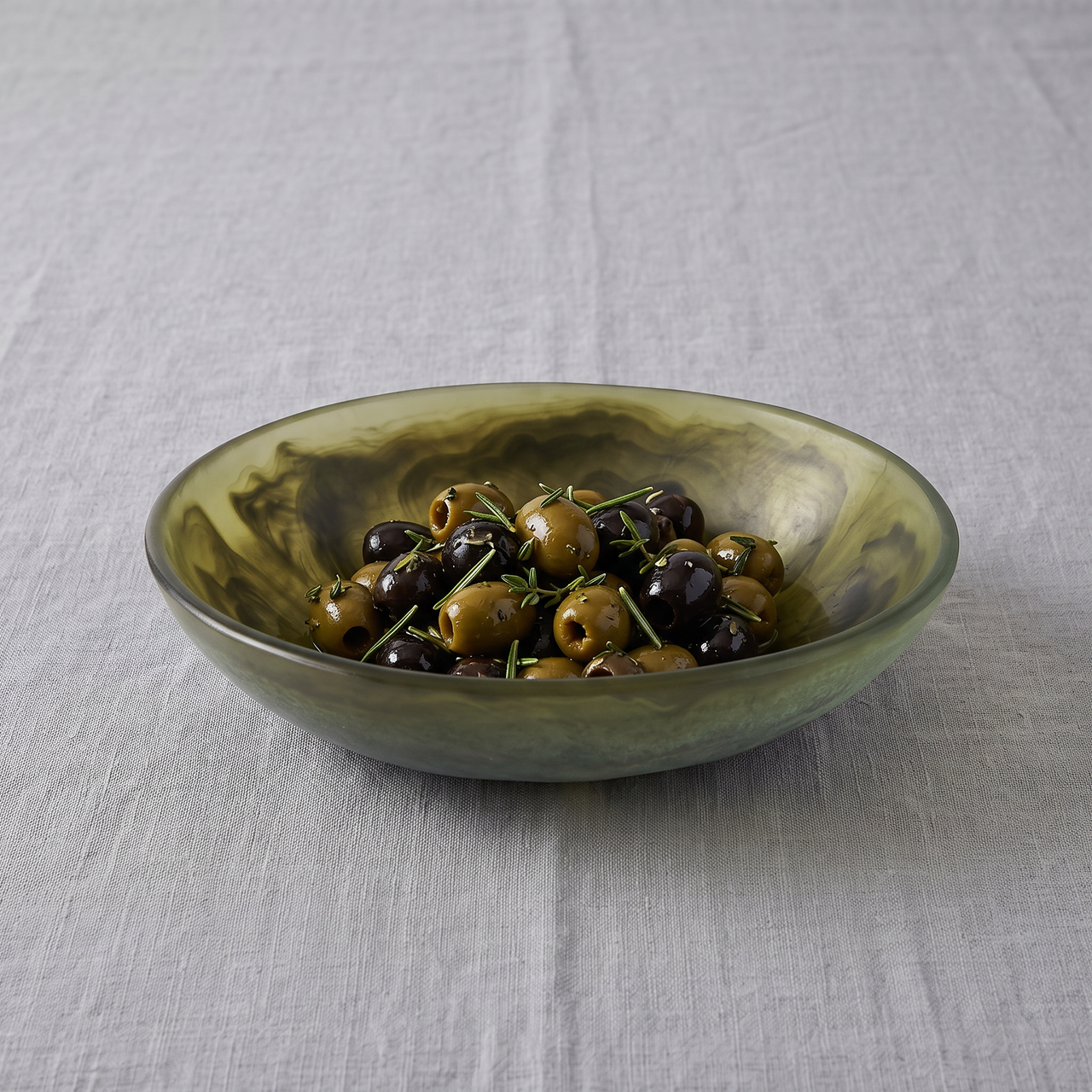 Small Oval Resin Bowl