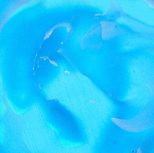 POLKA LUKA resin relish bowl featuring a vibrant blue marbled pattern with a smooth, glossy finish.