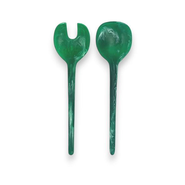Gauguin Resin Salad Servers