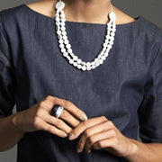 Silk Road Resin Ring - Polka Luka Resin Jewellery