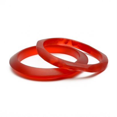 'Infinity & Rivulet' Bangle Set - Polka Luka Resin Jewellery