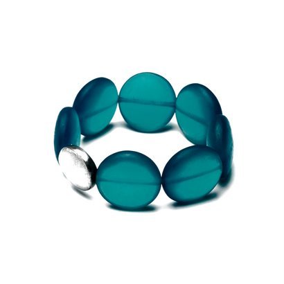'Into the Waves' Bracelet - Polka Luka Resin Jewellery