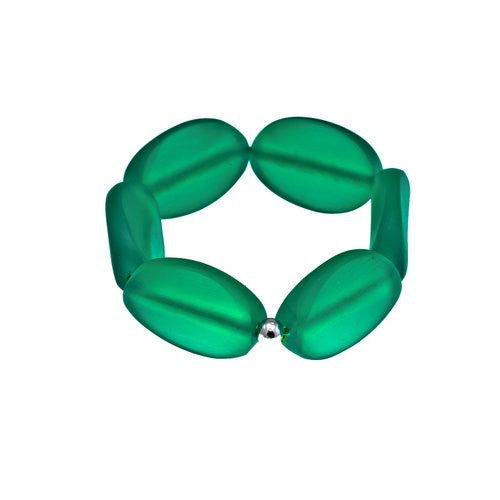 'Soho' Resin Stretch Bracelet - Polka Luka Resin Jewellery
