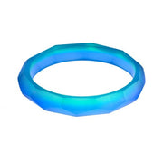 'Barcelona' Two Tone Bangle- 'TriBeCa' Range - Polka Luka Resin Jewellery