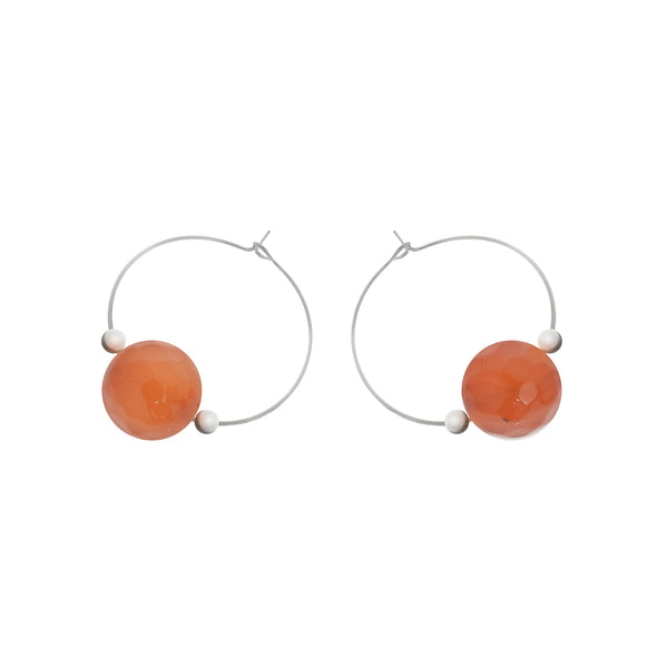 'Alia' Stone Earrings - Polka Luka Resin Jewellery