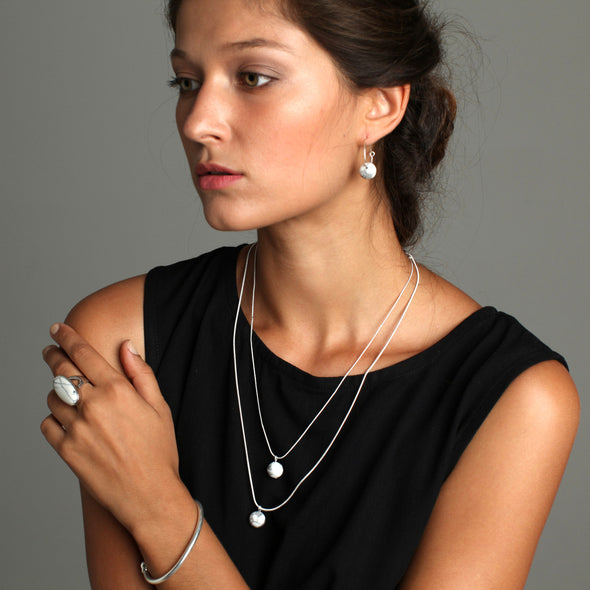 The 'Alia' Pendant- 52cm - Polka Luka Resin Jewellery