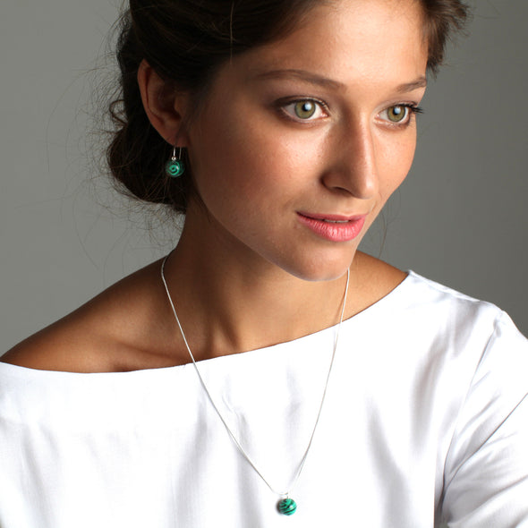 The 'Alia' Pendant- 52cm - Polka Luka Resin Jewellery
