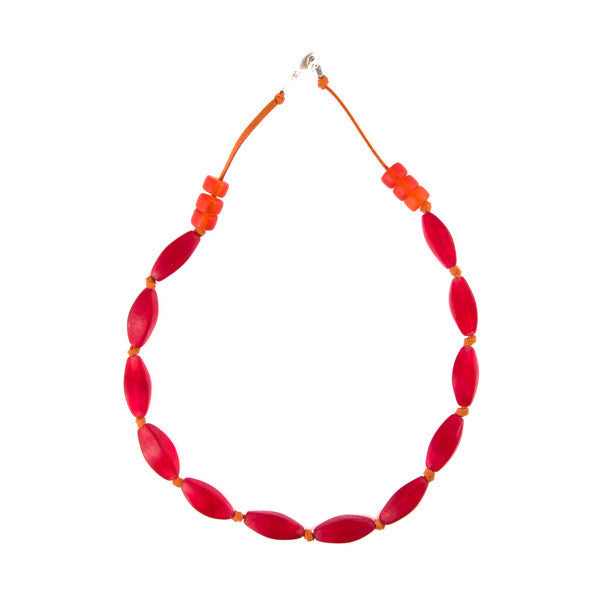 'Angkor' Resin Necklace - Polka Luka Resin Jewellery