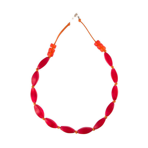 'Angkor' Resin Necklace - Polka Luka Resin Jewellery