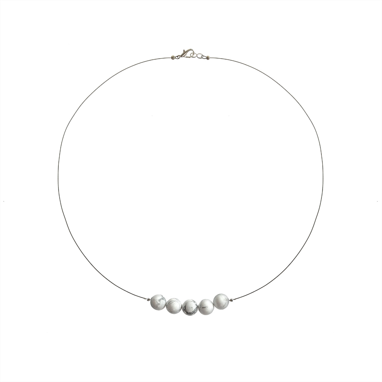'Assisi' Stone Necklace - Polka Luka Resin Jewellery