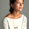 'Assisi' Stone Necklace - Polka Luka Resin Jewellery