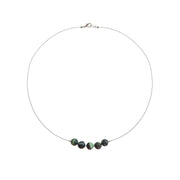 'Assisi' Stone Necklace - Polka Luka Resin Jewellery