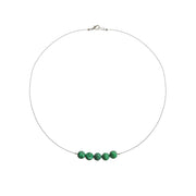 'Assisi' Stone Necklace - Polka Luka Resin Jewellery