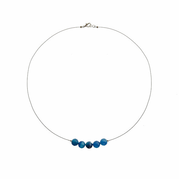 'Assisi' Stone Necklace - Polka Luka Resin Jewellery