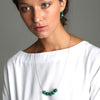 'Assisi' Stone Necklace - Polka Luka Resin Jewellery