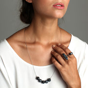 'Assisi' Stone Necklace - Polka Luka Resin Jewellery