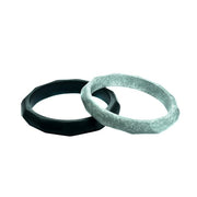 Barcelona- Double Bangle Set - Polka Luka Resin Jewellery