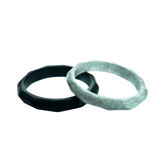 Barcelona- Double Bangle Set - Polka Luka Resin Jewellery
