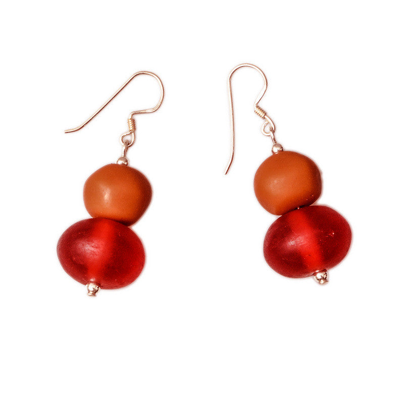 "Basho" Resin Earring - Polka Luka Resin Jewellery