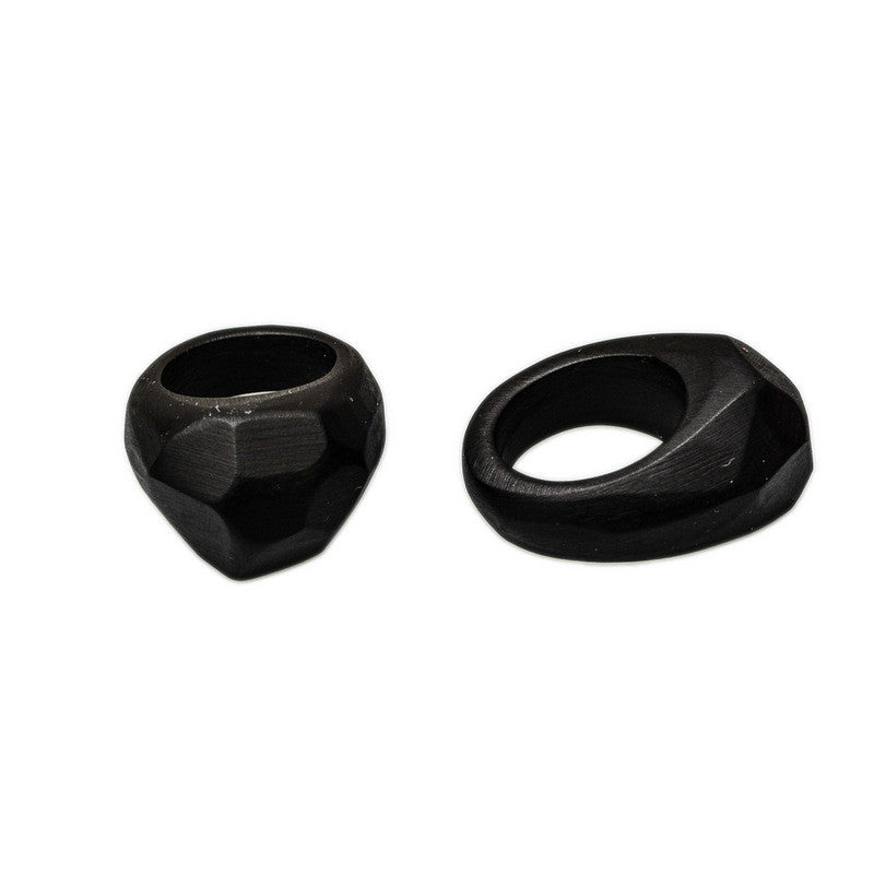 Basho' Resin Ring - Polka Luka Resin Jewellery