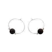 'Bodhi' Stone Earrings - Polka Luka Resin Jewellery