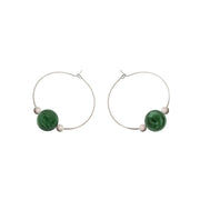 'Bodhi' Stone Earrings - Polka Luka Resin Jewellery